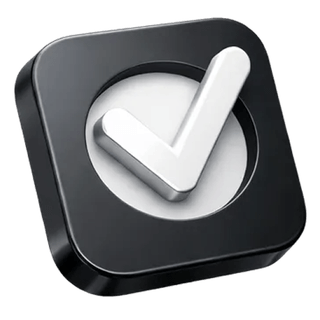 3D confirmation tick icon shown on the Bright Lodemere about page