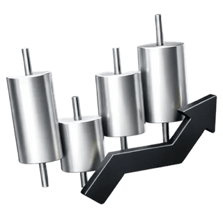 3D icon of a candlestick trading chart on the Bright Lodemere about page