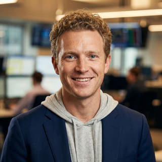 Ryan Brooks, listed as Lead Trading Analyst at Bright Lodemere, in a profile image
